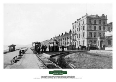 Lost Tramways of Wales Poster - Pwllheli