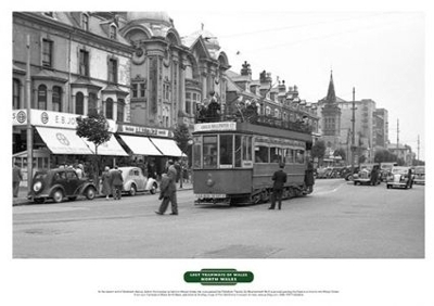 Lost Tramways of Wales Poster: Llandudno