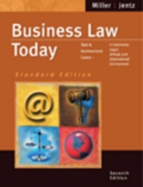 Business Law Today - Jentz; Miller