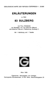 Erläuterungen zu Blatt 83 Sulzberg - Paul Herrmann