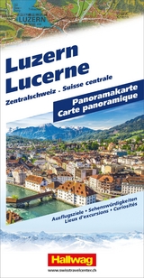 Hallwag Panoramakarte Luzern - 