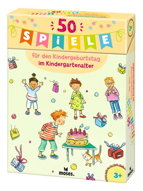 50 Spiele für den Kindergeburtstag im Kindergartenalter - Anna Bernhard, Silvia Schmitz