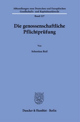 Die genossenschaftliche Pflichtprüfung. - Sebastian Reif