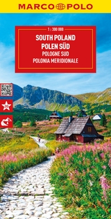 MARCO POLO Reisekarte Polen Süd 1:300.000 - 