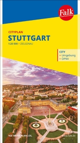 Falk Cityplan Stuttgart 1:21.000 - 