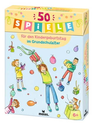 50 Spiele für den Kindergeburtstag im Grundschulalter - Anna Bernhard; Silvia Schmitz