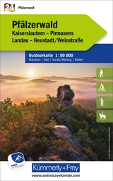Pfälzerwald, Nr. 24, Outdoorkarte 1:50'000 - 