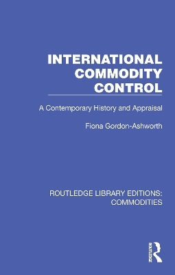 International Commodity Control - Fiona Gordon-Ashworth