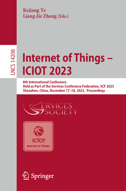 Internet of Things – ICIOT 2023 - 