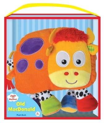 Jiggle & Discover: Old MacDonald (Plush Book) - 