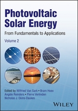 Photovoltaic Solar Energy - Van Sark, Wilfried; Hoex, Bram; Reinders, Angèle; Verlinden, Pierre; Ekins-Daukes, Nicholas J.