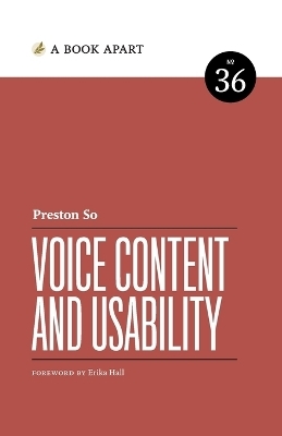 Voice Content and Usability - Preston So