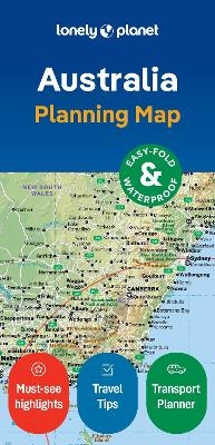 Lonely Planet Australia Planning Map - Lonely Planet