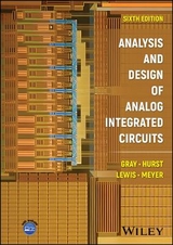 Analysis and Design of Analog Integrated Circuits - Gray, Paul R.; Hurst, Paul J.; Lewis, Stephen H.; Meyer, Robert G.