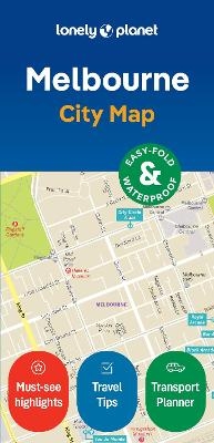 Lonely Planet Melbourne City Map -  Lonely Planet