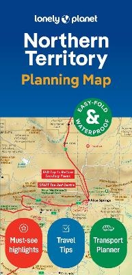 Lonely Planet Northern Territory Planning Map -  Lonely Planet