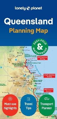 Lonely Planet Queensland Planning Map -  Lonely Planet