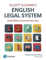 Elliott & Quinn's English Legal System - Allbon, Emily; Kaur-Dua, Sanmeet