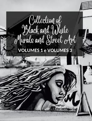 Collection of Black and White Murals and Street Art - Volumes 1 and 3 - Frankie The Sign