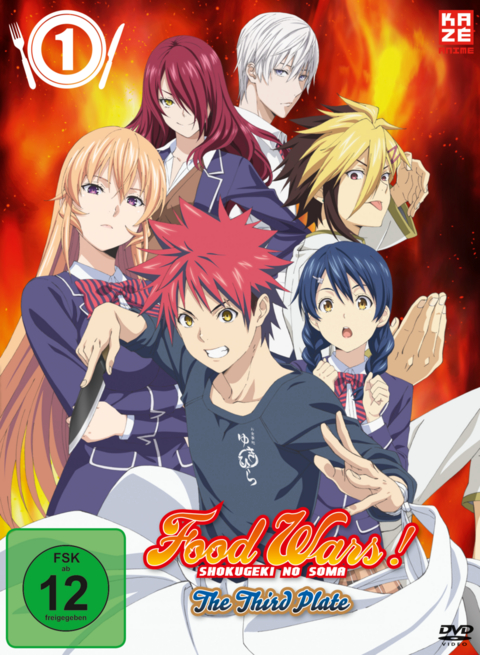 Food Wars! The Third Plate - 3. Staffel - DVD Box 1