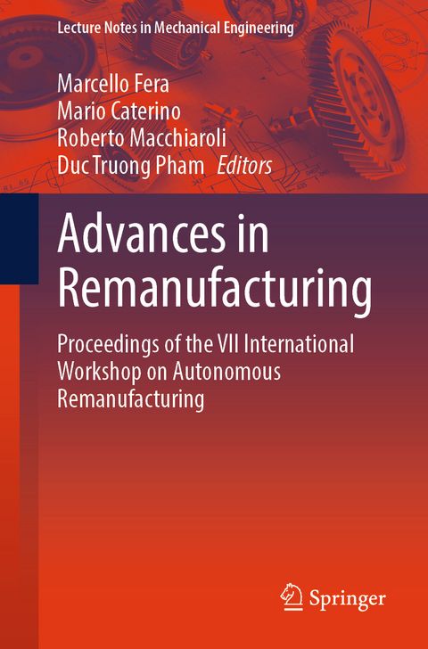 Advances in Remanufacturing - 