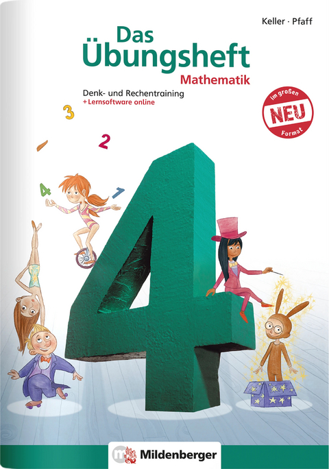 Das Übungsheft Mathematik 4 – DIN A4 - Karl-Heinz Keller, Peter Pfaff, Nina Simon, Hendrik Simon