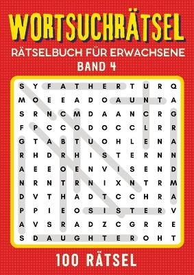 Wortsuchrätsel Rätselbuch für erwachsene - Band 4 - Isamrätsel Verlag