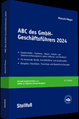ABC des GmbH-Geschäftsführers 2024 - Masuch, Dr. Andreas; Meyer, Gerhard
