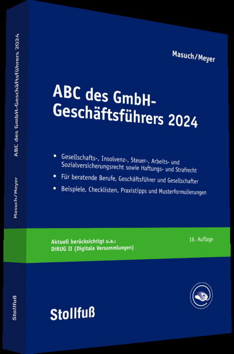 ABC des GmbH-Geschäftsführers 2024 - Dr. Andreas Masuch, Gerhard Meyer