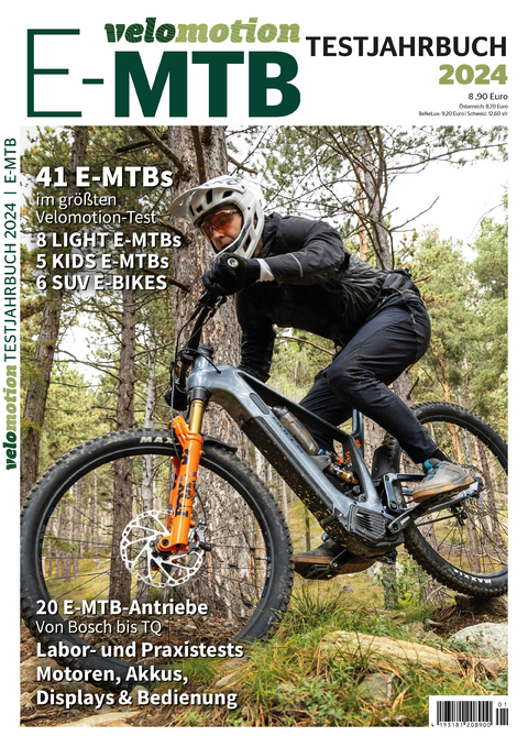 E-MTB Velomotion Testjahrbuch 2024 - Marcus Degen