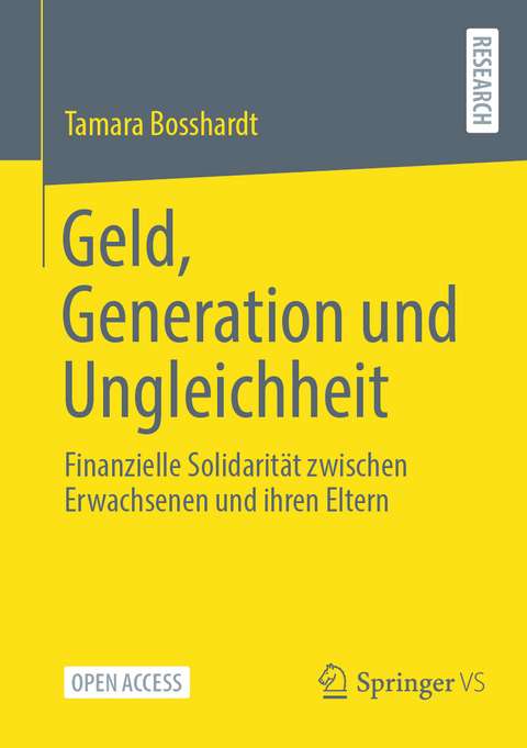 Geld, Generation und Ungleichheit - Tamara Bosshardt