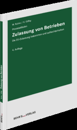 Zulassung von Betrieben - Wolfgang Kulow, Karsten Giffey