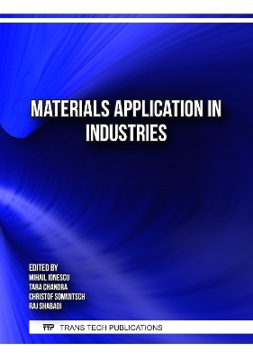 Materials Application in Industries - 