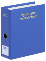 Synonym-Verzeichnis - 