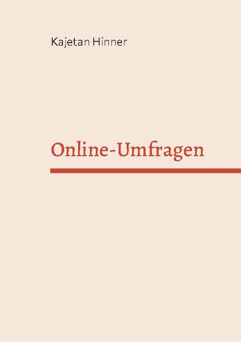 Online-Umfragen - Kajetan Hinner