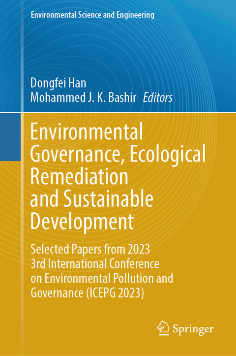 Environmental Governance, Ecological Remediation and Sustainable Development - 