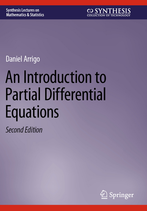 An Introduction to Partial Differential Equations - Daniel Arrigo