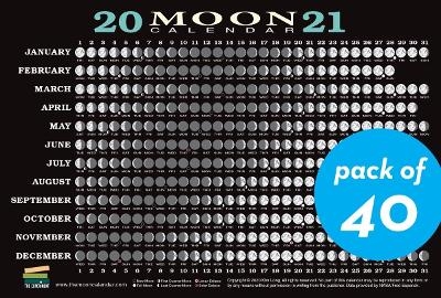 2021 Moon Calendar Card (40 Pack) - Kim Long