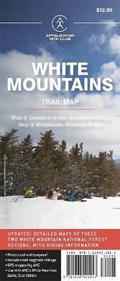 AMC White Mountains Trail Map 3-4: Crawford Notch-Sandwich Range and Moosilauke-Kinsman Ridge -  Appalachian Mountain Club Books