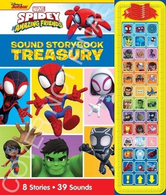 Disney Junior Marvel Spidey and His Amazing Friends: Sound Storybook Treasury -  Pi Kids