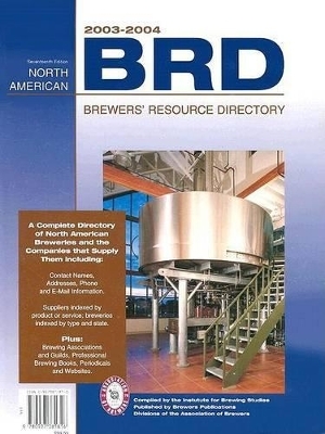 2003-2004 North American Brewer's Resource Directory