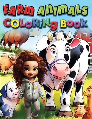 Farm Animals Coloring Book For Kids - James Mwangi