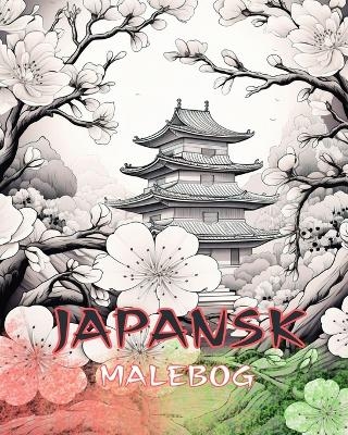 Japansk Malebog - Japanese Coloring Books