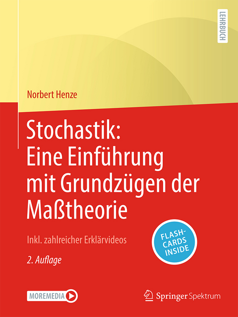 Stochastik: Eine Einführung mit Grundzügen der Maßtheorie - Norbert Henze