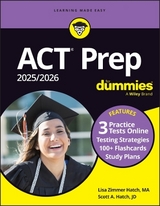 ACT Prep 2025/2026 For Dummies - Hatch, Lisa Zimmer; Hatch, Scott A.