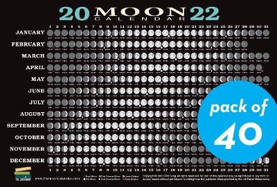 2022 Moon Calendar Card (40 Pack) - Kim Long
