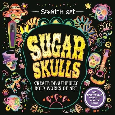 Scratch Art: Sugar Skulls-Adult Scratch Art Activity Book -  Igloobooks