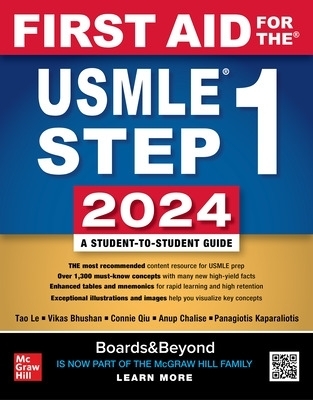 First Aid for the USMLE Step 1 2024 - Tao Le, Vikas Bhushan, Connie Qiu, Anup Chalise, Panagiotis Kaparaliotis