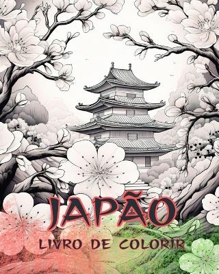 Livro para colorir do Japão - Japanese Coloring Books