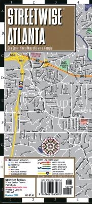 Streetwise Atlanta Map -  Michelin